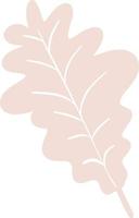 Bony leaf illustration vector