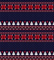 New Year's Christmas pattern pixel vector illustration eps