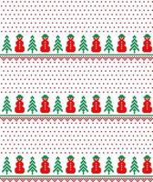 New Year s Christmas pattern pixel vector illustration eps