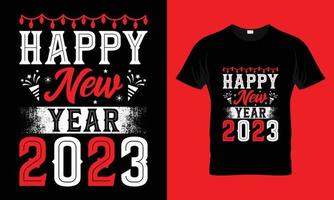 Happy new year 2023 vector