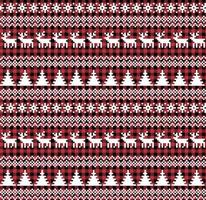 patrón de navidad y año nuevo en buffalo plaid. fondo festivo para diseño e impresión vector