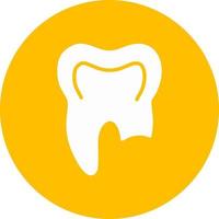 Broken Tooth Vector Icon