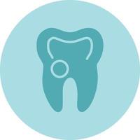 Tooth Hole Vector Icon