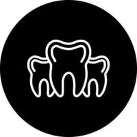 Multiple Tooth Vector Icon