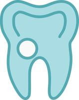 Tooth Hole Vector Icon