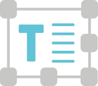 icono de vector de editor de texto