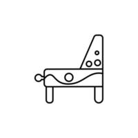 Pinball, game, arcade, retro icon. On white background. Pinball game arcade retro icon vector