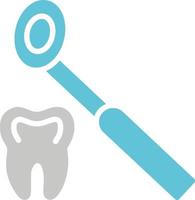 Dental Mirror Vector Icon