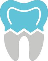 Broken Tooth Vector Icon