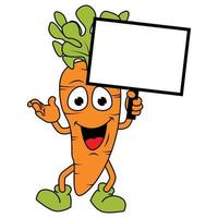 cute carrot cartoon illustration graphic vector