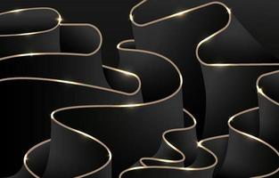 Luxury Black Abstract Background vector