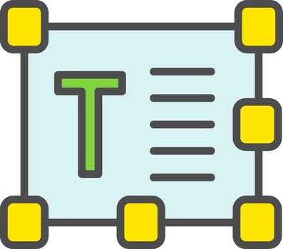 icono de vector de editor de texto