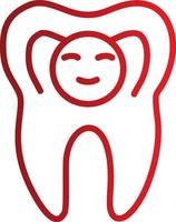 Healthy Tooth Vector Icon