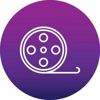 Film Reel Vector Icon