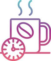 Coffee Time Vector Icon