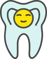 Healthy Tooth Vector Icon