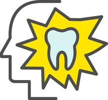 Toothache Vector Icon