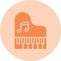 Piano Vector Icon