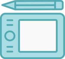 Graphic Tablet Vector Icon