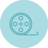 Film Reel Vector Icon