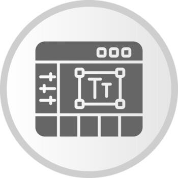 Text Editor Vector Icon