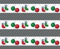 Knitted Christmas and New Year pattern esp 10 vector