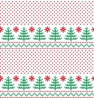 New Year s Christmas pattern pixel vector illustration eps