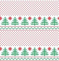 New Year s Christmas pattern pixel vector illustration eps