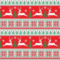 Knitted, pixel Christmas and New Year pattern. Wool Knitting Sweater Design. Wallpaper wrapping paper textile print. Eps 10 vector