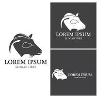 Goat Logo Template vector icon