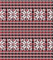 Christmas and New Year pattern at Buffalo Plaid. Festive background for design and print vector