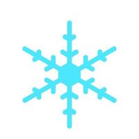 Vector  snowflake  icon.  illustration for web