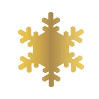 icono de copo de nieve vectorial. ilustración para web vector