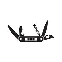 penknife icon vector