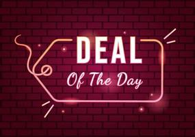 new deal of the day website, click button, level, sign, speech