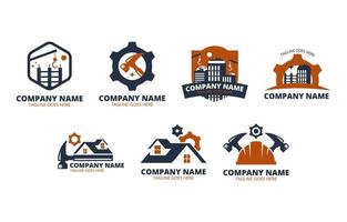 Construction Logo Set vector