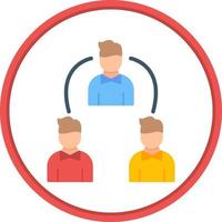 Delegate Vector Icon Design