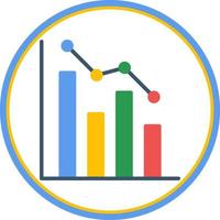 Graph Vector Icon Design