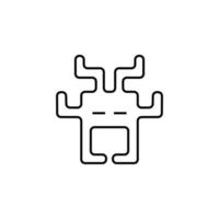 Aliens, arcade, retro icon. On white background. Aliens arcade retro icon vector