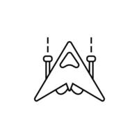 Rocked ship, spacecraft, retro icon. On white background. Rocked ship, spacecraft retro icon vector