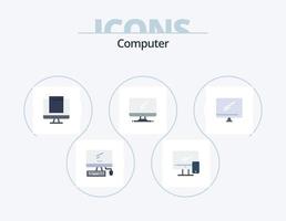 Computer Flat Icon Pack 5 Icon Design. . . imac. mobile. device vector