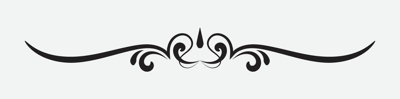 Vintage book vignette, divider, separator, suitable for vintage or retro design vector