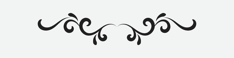 Vintage book vignette, divider, separator, suitable for vintage or retro design vector