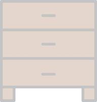Filing Cabinet Vector Icon Design
