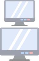 Monitors Vector Icon Design