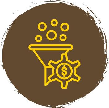 Conversion Rate Optimization Vector Icon Design