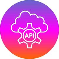 API Vector Icon Design