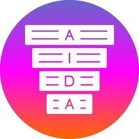 Aida Vector Icon Design