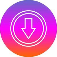 Low Priority Vector Icon Design