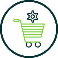 Ecommerce Solutions Vector Icon Design